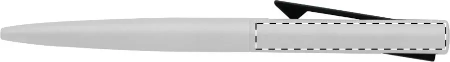 Pad printing – Below clip - right handed