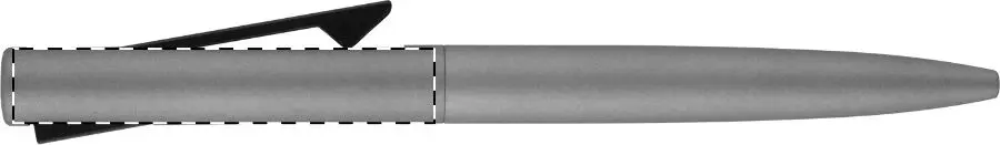 Pad printing – Below clip - left handed