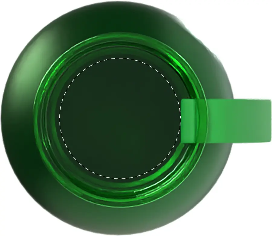 Epoxy doming – Cap