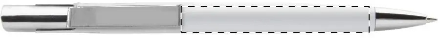 Engraving – Ballpoint pen barrel - in line with clip
