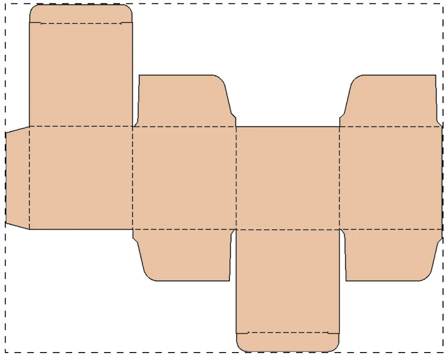Kraft paperboard box – Custom kraft paperboard box