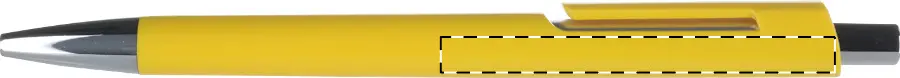 UV LED printing - name printing – Below clip - right handed