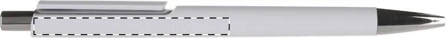 UV LED printing - name printing – Below clip - left handed