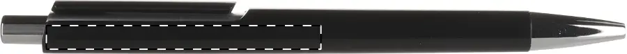 UV LED printing - name printing – Below clip - left handed