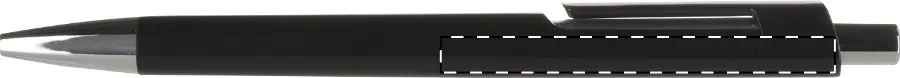 UV LED printing - name printing – Below clip - right handed