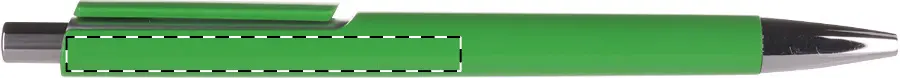 UV LED printing - name printing – Below clip - left handed
