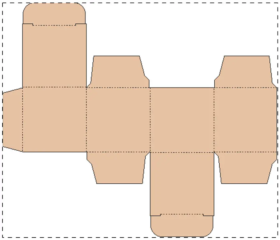 Kraft paperboard box – Custom kraft paperboard box