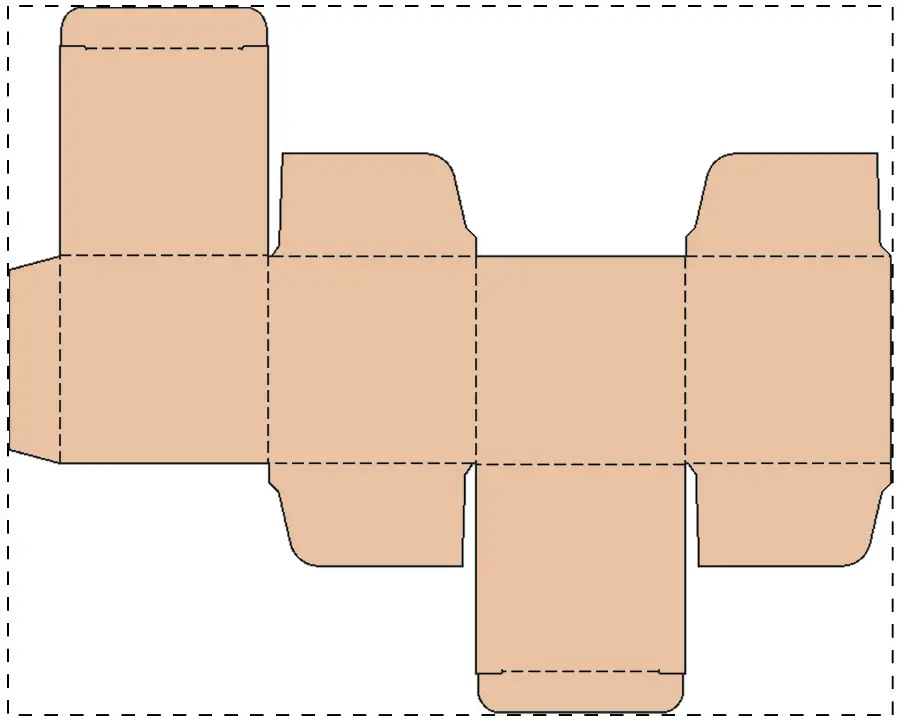 Kraft paperboard box – Custom kraft paperboard box