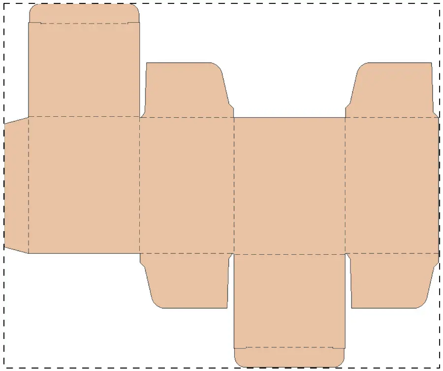 Kraft paperboard box – Custom kraft paperboard box
