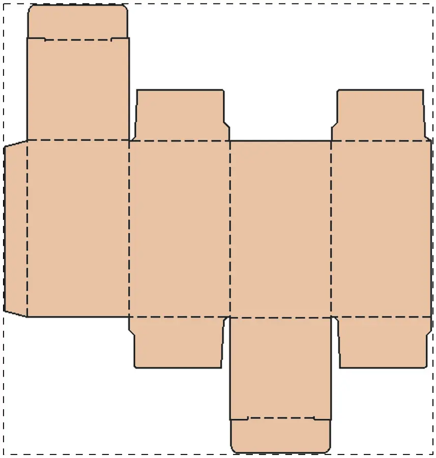 Kraft paperboard box – Custom kraft paperboard box