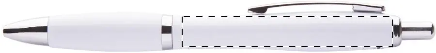 UV LED printing - name printing – Below clip - right handed
