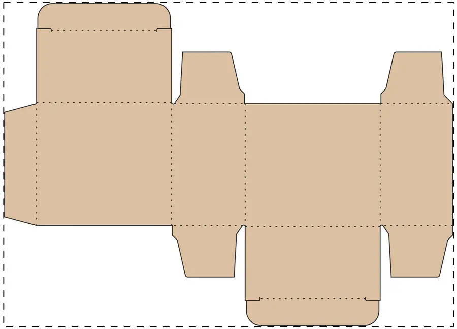 Kraft paperboard box – Custom kraft paperboard box