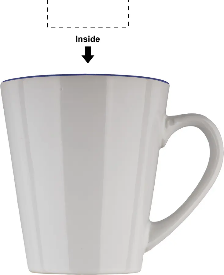 Ceramic printing – Inside - right handed