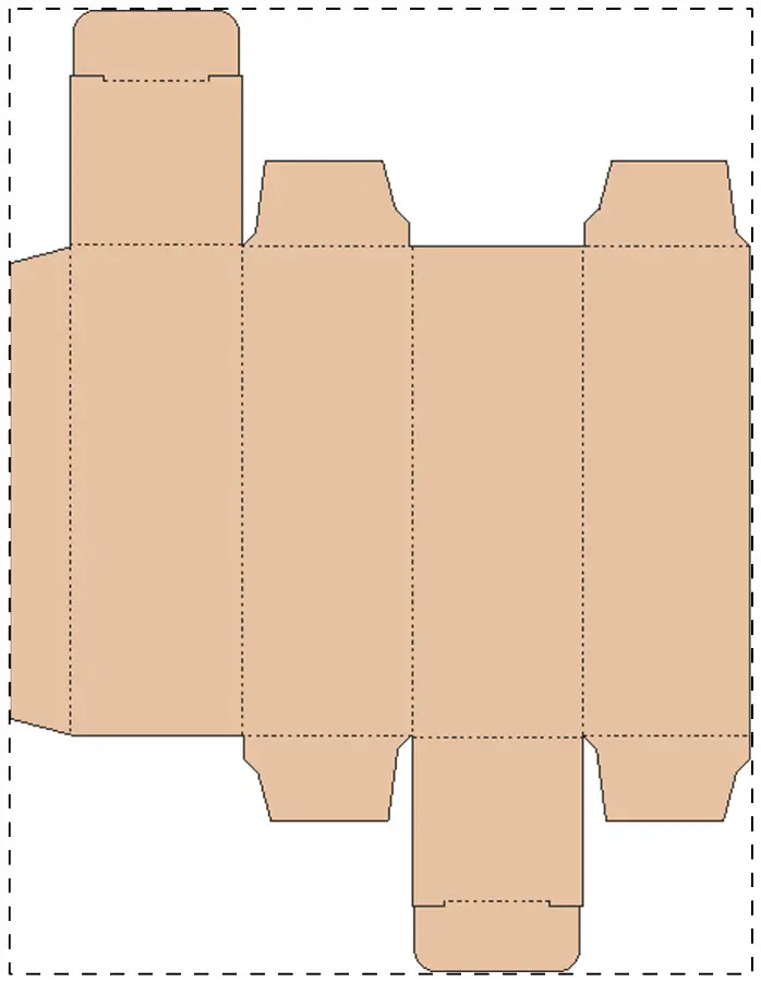 Kraft paperboard box – Custom kraft paperboard box