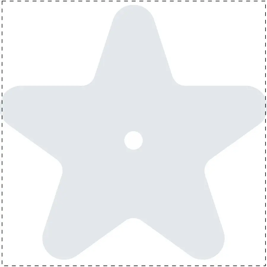 Digital printing / Paper insert – Star