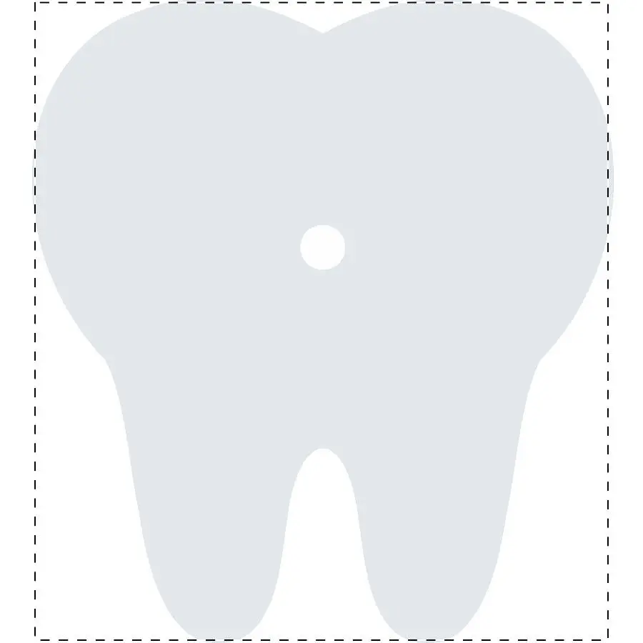 Digital printing / Paper insert – Tooth