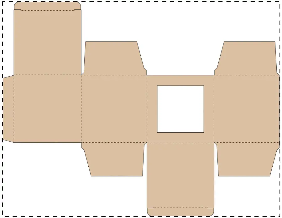 Kraft paperboard box – Custom kraft paperboard box