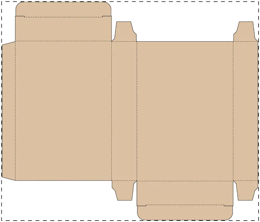 Kraft paperboard box – Custom kraft paperboard box