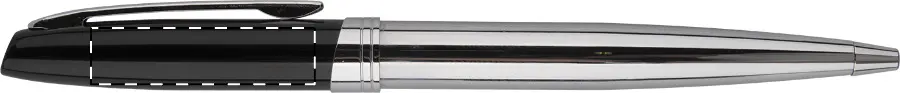 Engraving – Ballpoint pen below clip - left handed