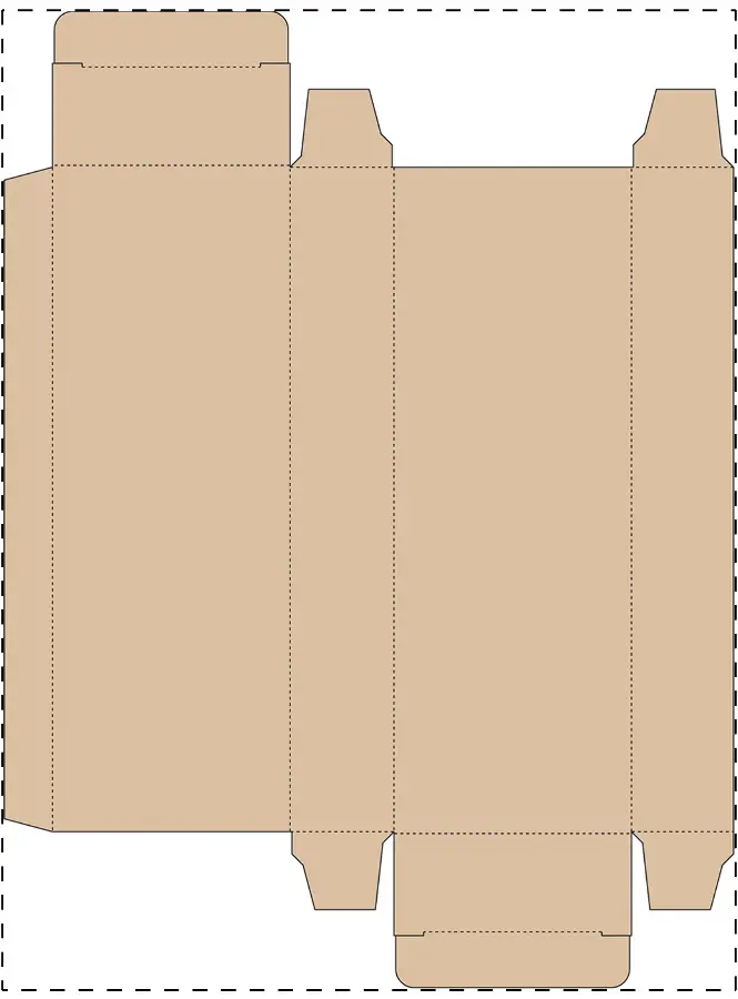 Kraft paperboard box – Custom kraft paperboard box