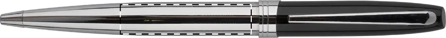 Engraving – Ballpoint pen barrel - in line with clip