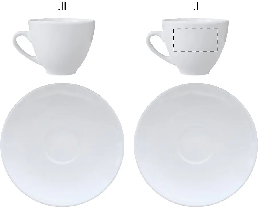Ceramic printing – Cup 2 - left handed
