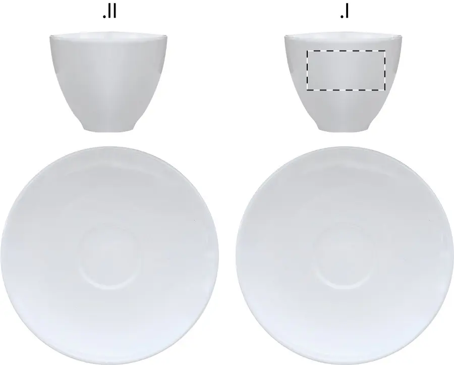 Ceramic printing – Cup 2 - opposite side of handle