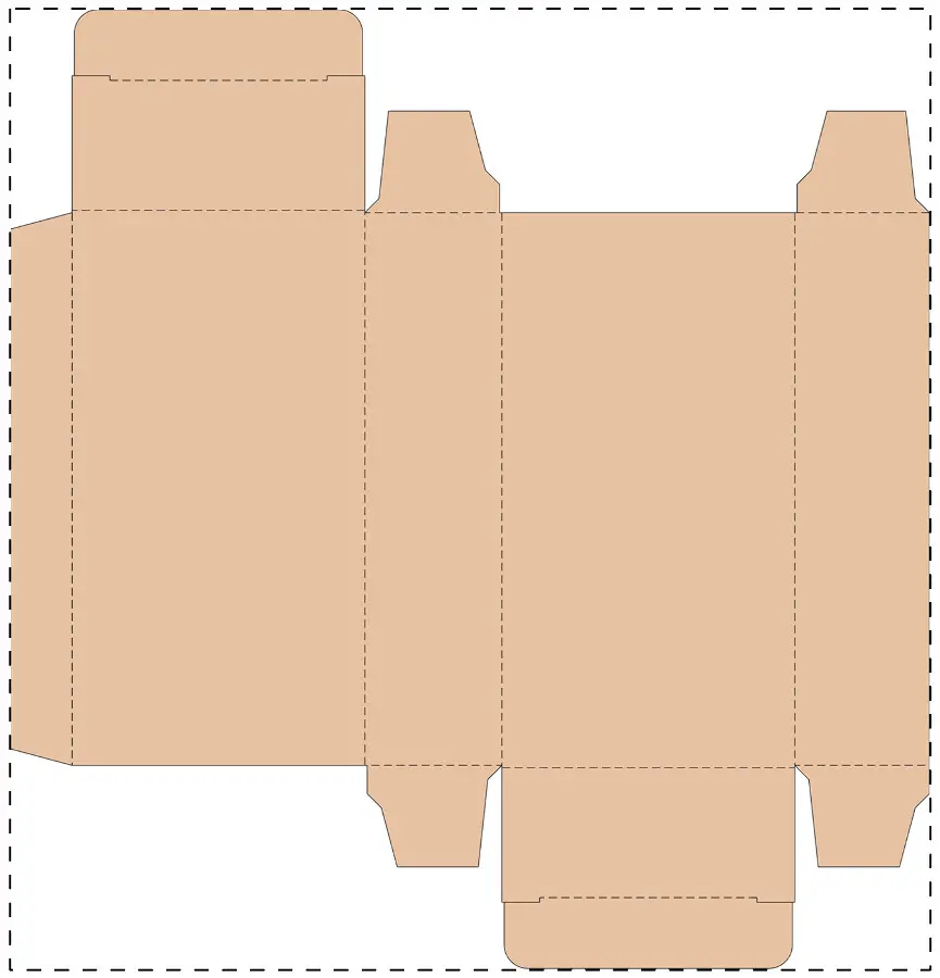 Kraft paperboard box – Custom kraft paperboard box