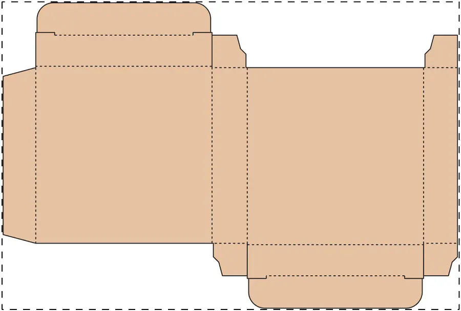 Kraft paperboard box – Custom kraft paperboard box