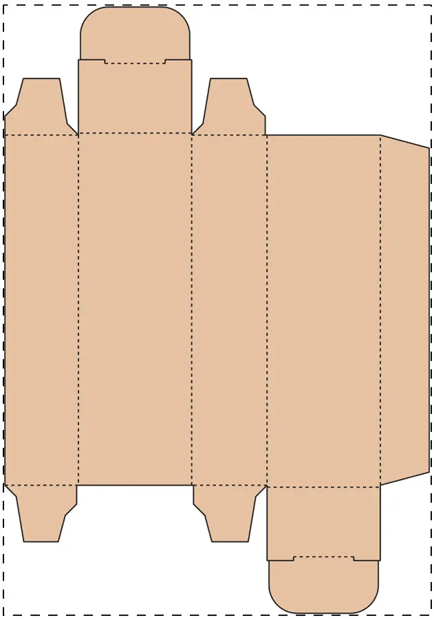 Kraft paperboard box – Custom kraft paperboard box