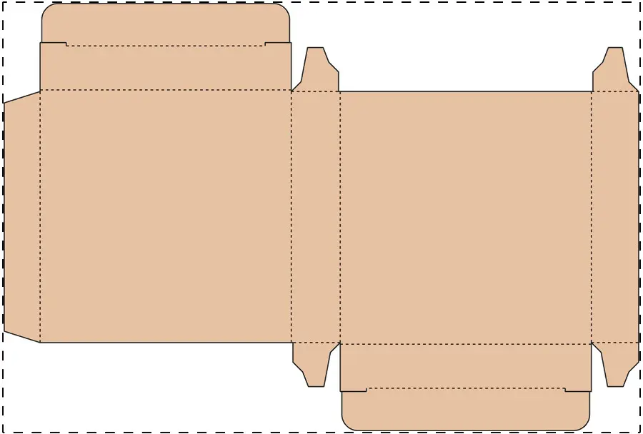 Kraft paperboard box – Custom kraft paperboard box