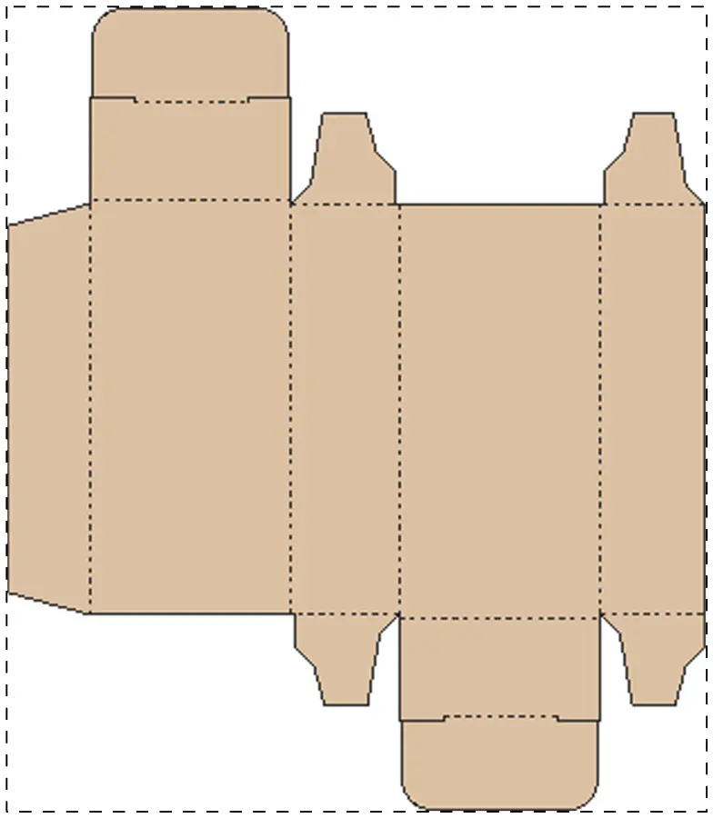 Kraft paperboard box – Custom kraft paperboard box