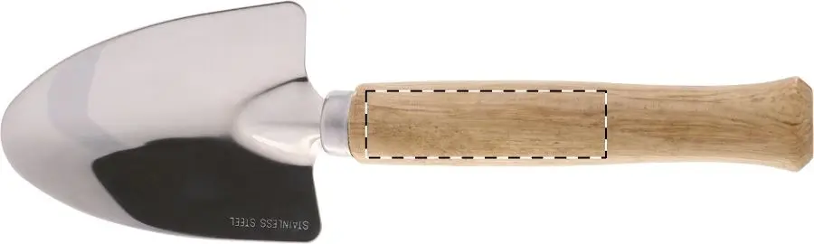 Engraving – Handle of shovel