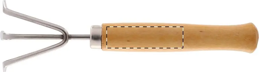 Engraving – Handle of rake